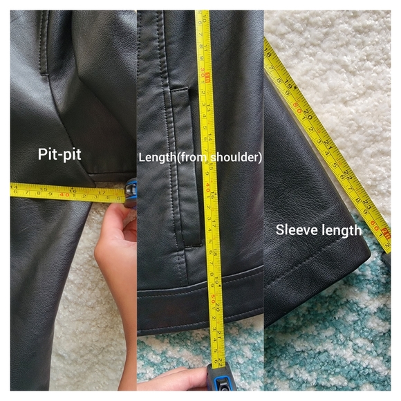 Mavi Black Faux Leather Jacket, S - Picture 2 of 10